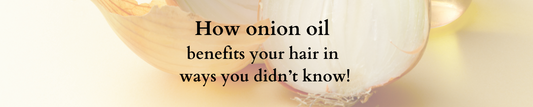 GLOW UP RED ONION GINGER & ALMOND ONION HAIR OIL