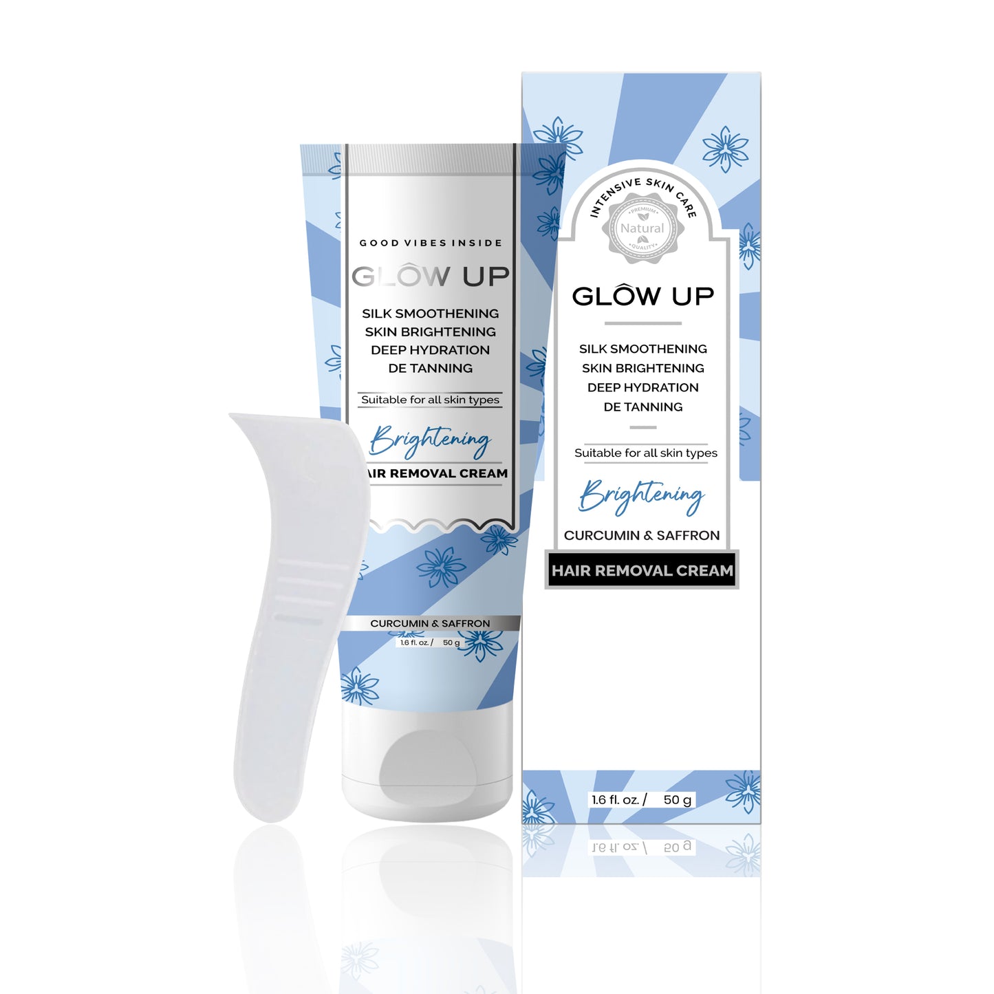 Brightening hair removal cream
