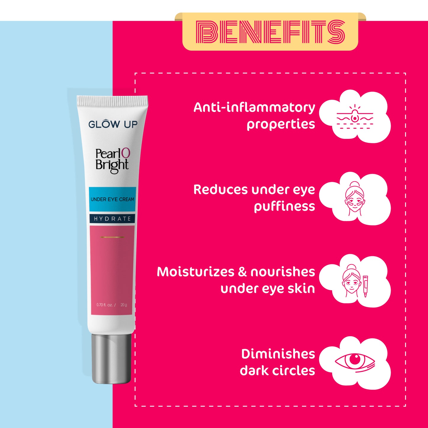 PEARL O BRIGHT UNTER EYE CREAM