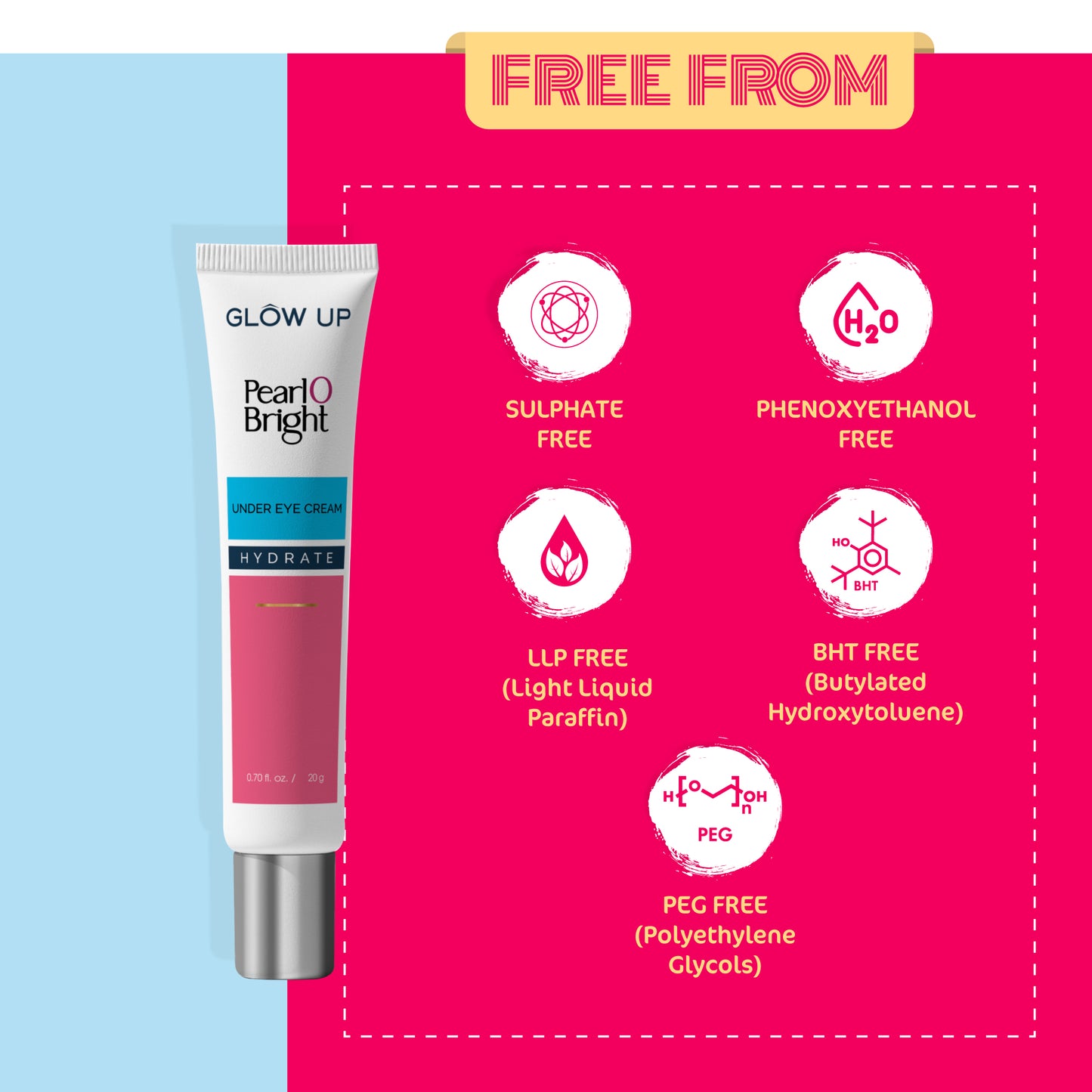 PEARL O BRIGHT UNTER EYE CREAM