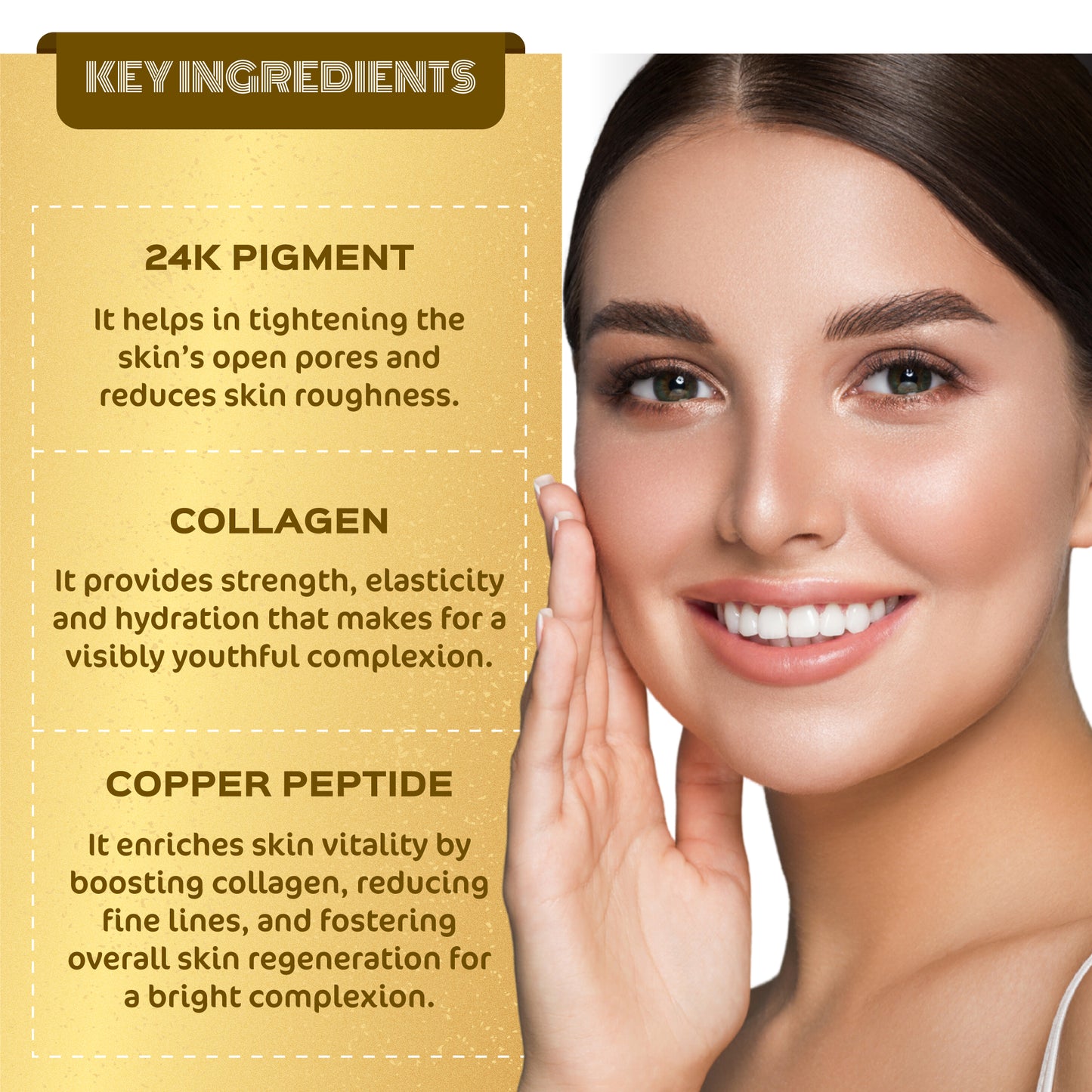 Key ingredients - opulence Immortal serum