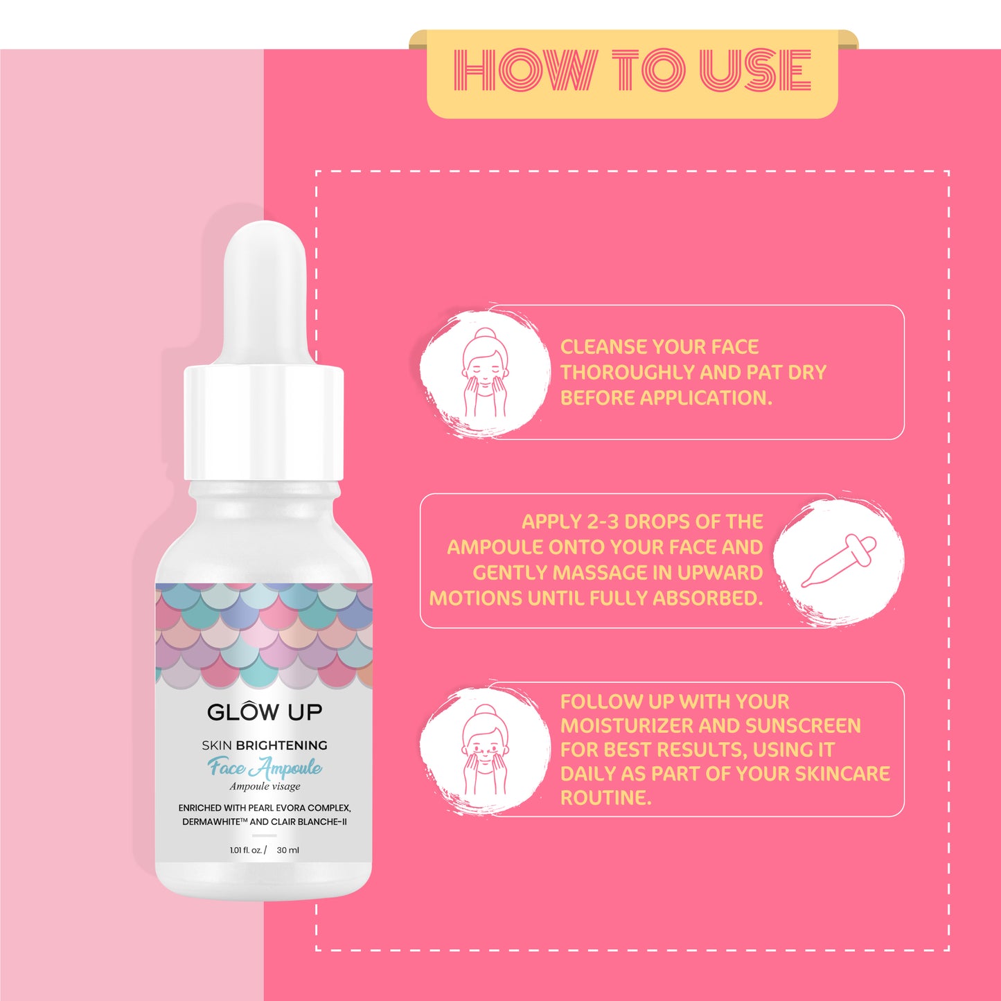 SKIN BRIGHTENING FACE SERUM- 30ML