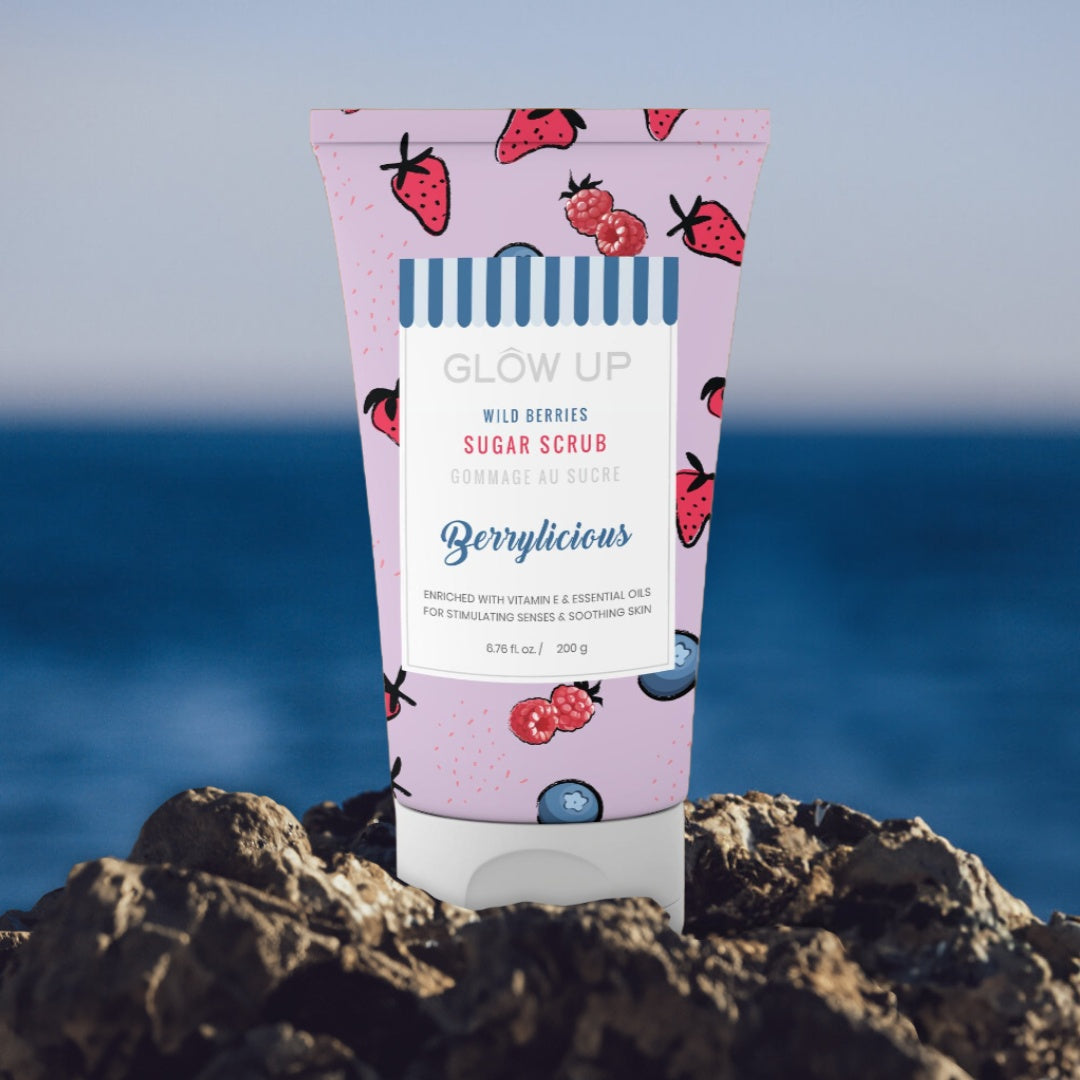 Glow up - sugar scrub - BERRYLICIOUS