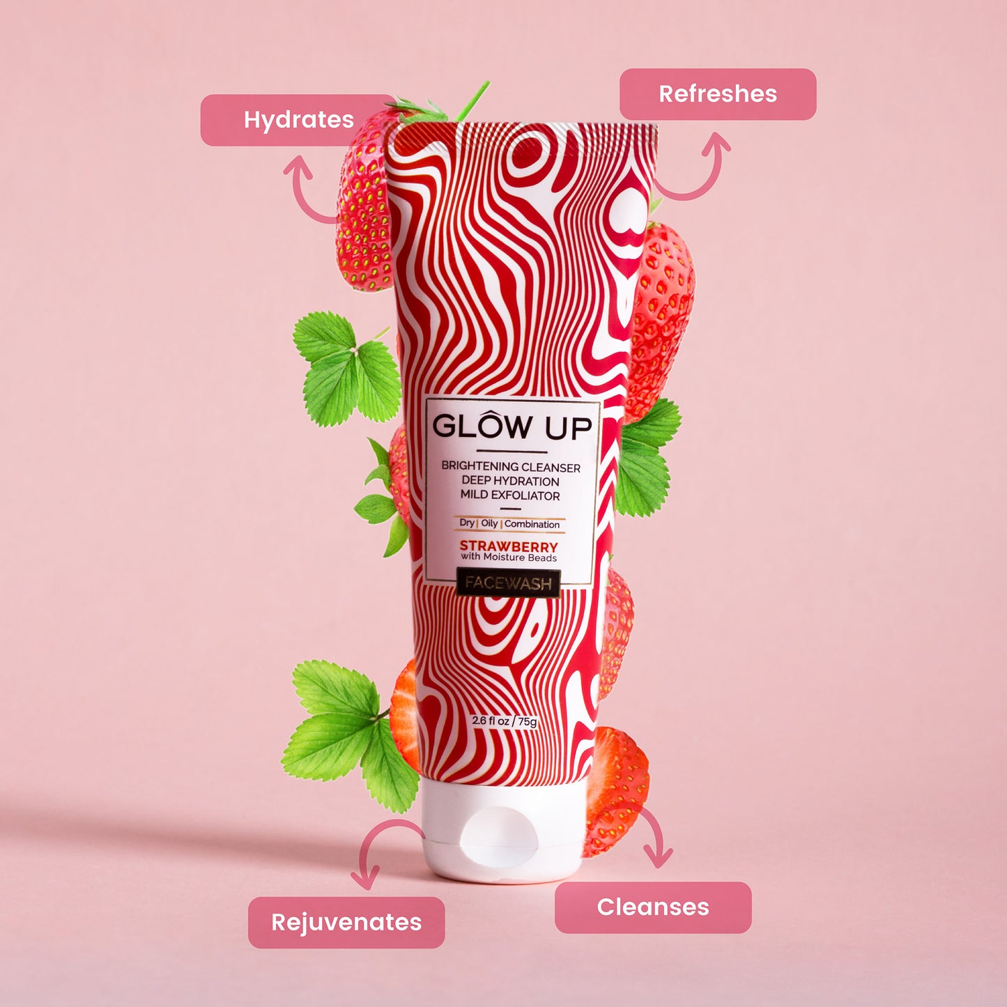 Glow Up brightening cleanser