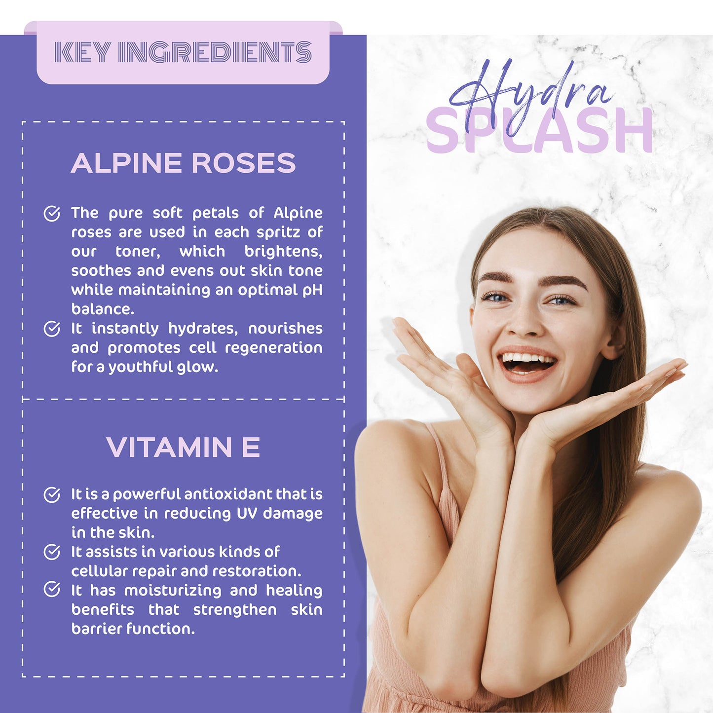 Key Ingredients rose toner