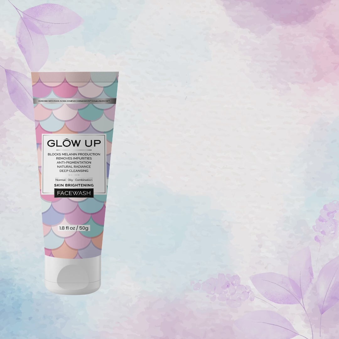 Introduction video of skin brightening facewash