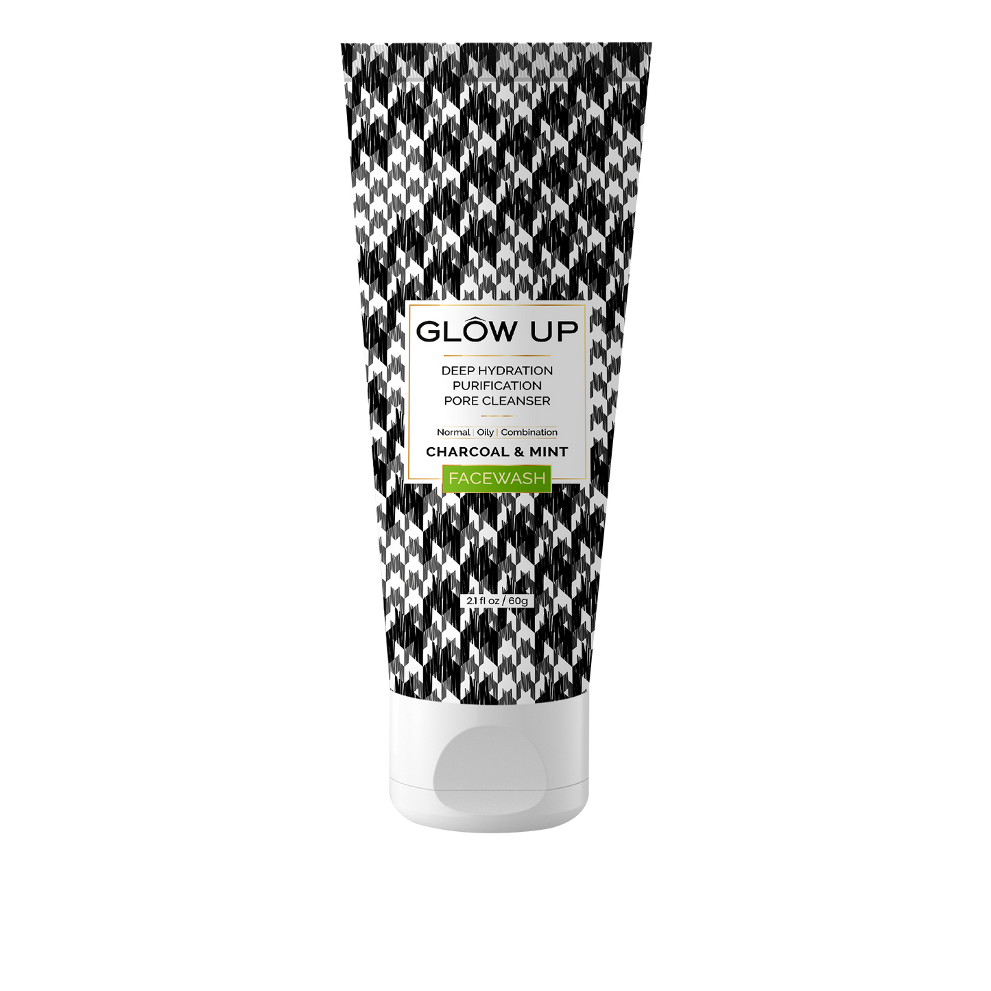 Glow up charcoal facewash