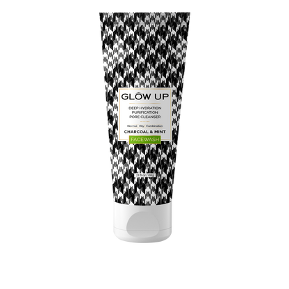 Glow up charcoal facewash